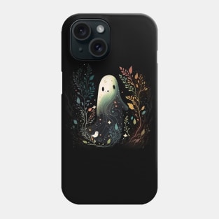 Ghost and plants Phone Case