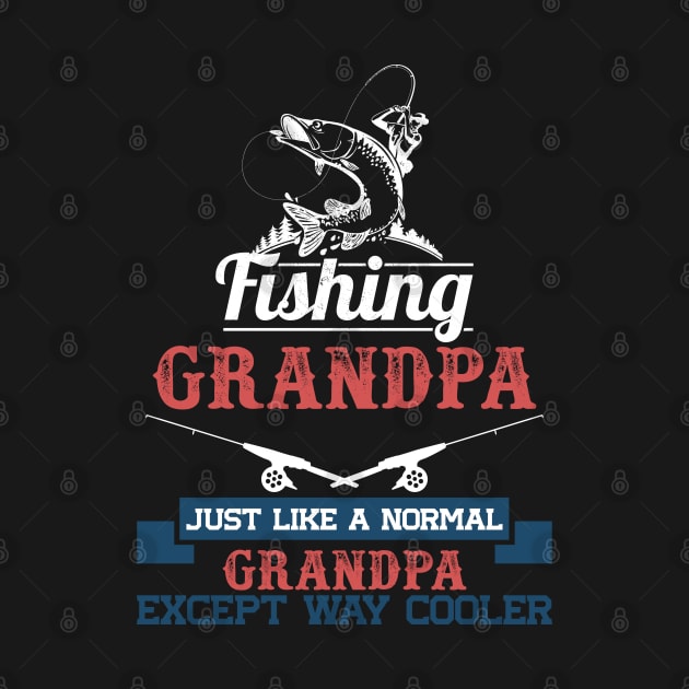 Fishing grandpa by BadDesignCo