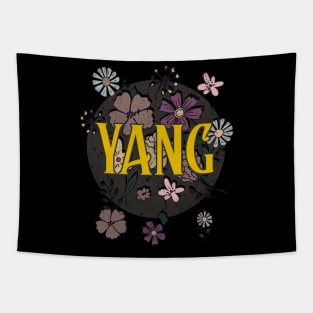 Aesthetic Proud Name Yang Flowers Anime Retro Styles Tapestry