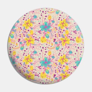 Ditsy Floral Pin