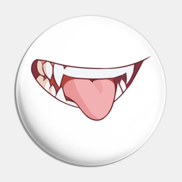 Kawaii Anime Mouth Mask (Fang Teeth) | Mask