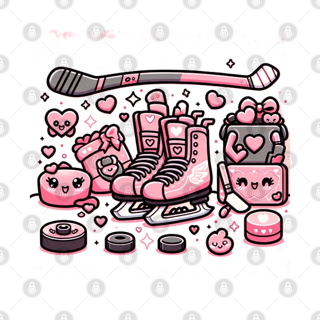 Hockey Valentine by Cun-Tees!