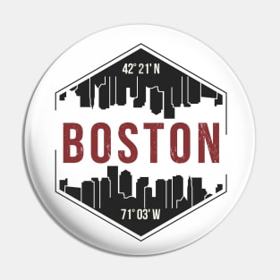 Boston City Pin