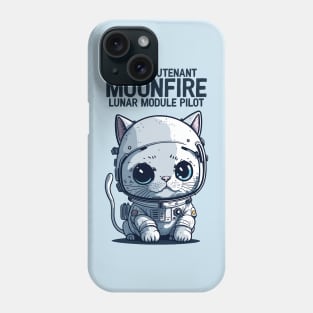 Moonfire Cat Astronaut Phone Case