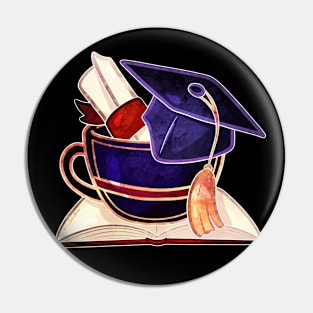 Congrats on Gradua-TEA-ng! (no text version) Pin