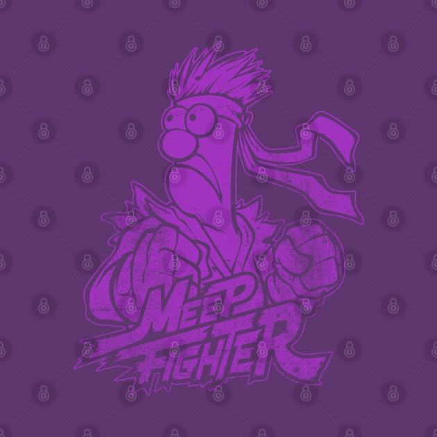 Beaker Meep Purple by Botak Solid Art