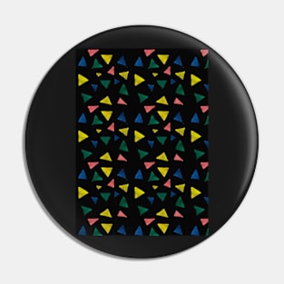 multicolored triangles Pin