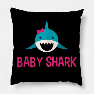 Baby Shark (Pink) Pillow