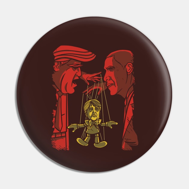 Trump, Obama, Merkel Pin by LR_Collections