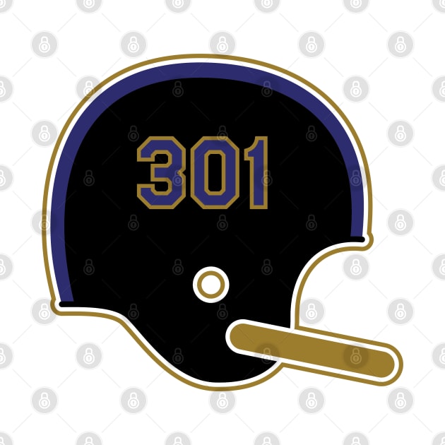 Baltimore Ravens 301 Helmet by Rad Love