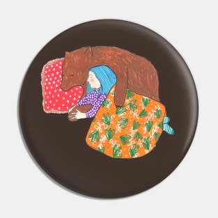 Sleepover Pin