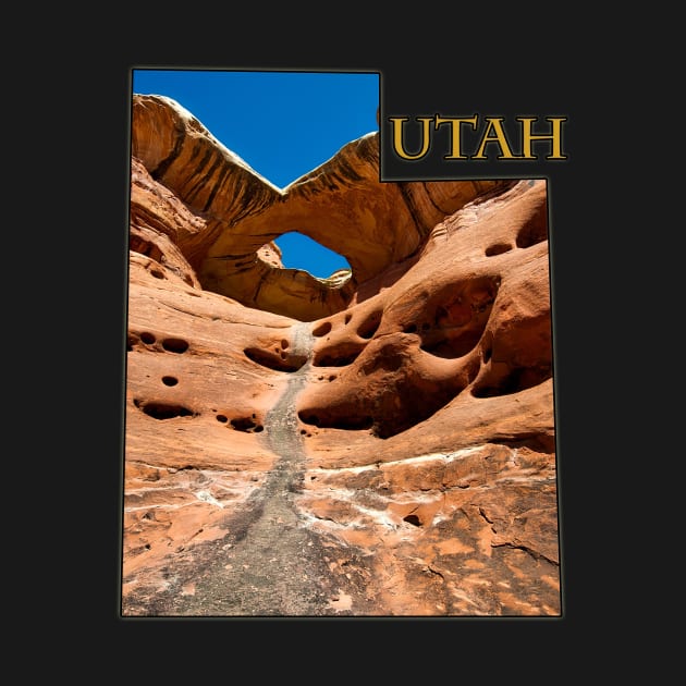 Utah State Outline - Canyonlands National Park by gorff