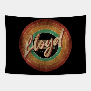 Lloyd Vintage Circle Art Tapestry