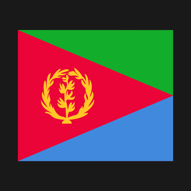 Eritrea flag by flag for all