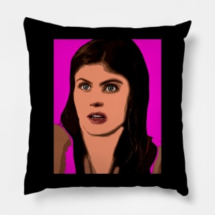 alexandra daddario Pillow