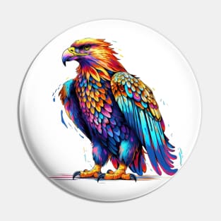 Colorful Eagle #1 Pin