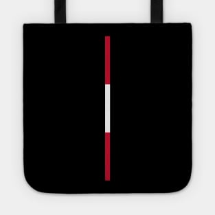 Austria Flag - Style Stripe Tote