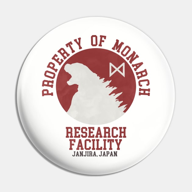 Property of Monarch Research Facility Pin by toruandmidori