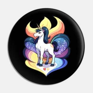 Unicorn Rainbow 11 Pin