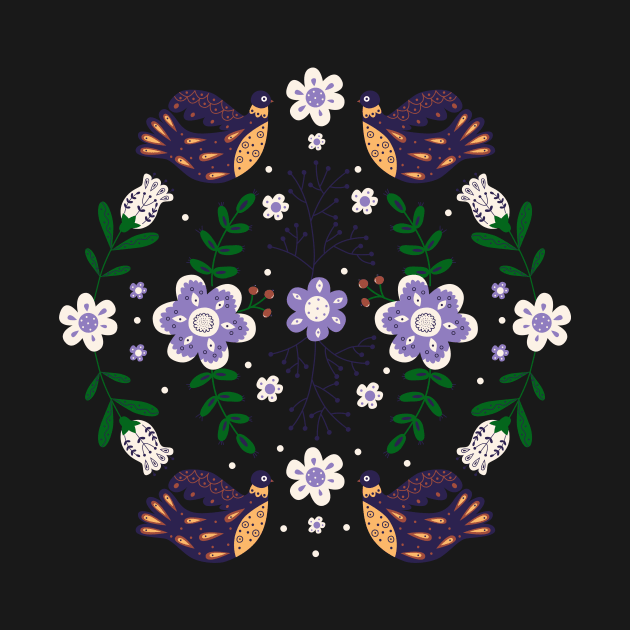 Design Based on Slavic Motifs by Gomqes