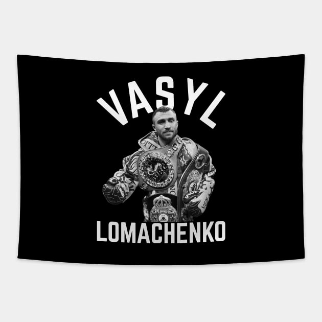 Vasyl Lomachenko Tapestry by MMAMerch