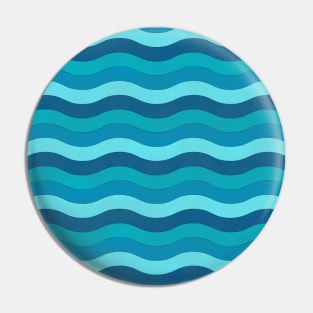 blue waves pattern Pin