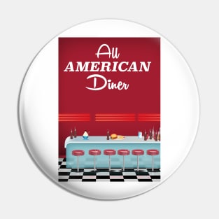 All American Diner Pin