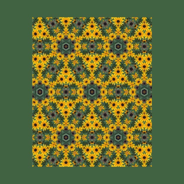 Geometric Daisy Pattern by Amanda1775