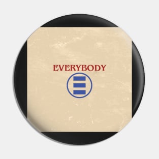 Everybody - Logic Album Art Sticker Pin