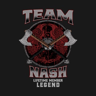 Nash Name - Lifetime Member Legend - Viking T-Shirt