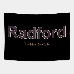 Radford Grunge Text Tapestry