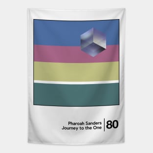 Pharoah Sanders / Minimalist Graphic Artwork Design Tapestry