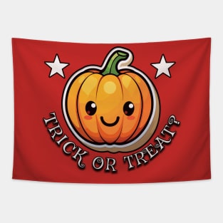 Trick or Treat - Halloween Pumpkin Tapestry