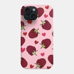 Raspberry lover Phone Case