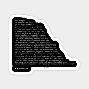 Michael Jordan Quotes Magnet