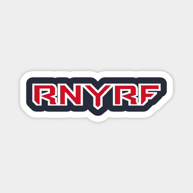 The Original RNYRF Print Magnet by RNYRF