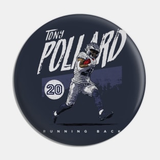 Tony Pollard Dallas Grunge Pin