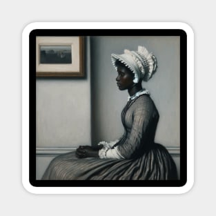 Whistler's Mother Reimagined: Empowering Black History Month Magnet