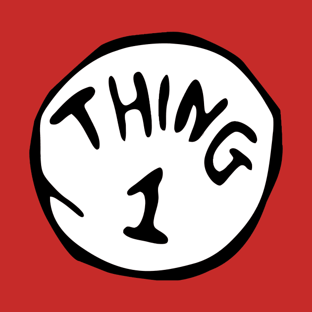 Thing 1 Thing 2 Thing Dad Thing Mom by mintipap