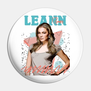 Leann Rimes Fan Art Retro design // Vintage Pin