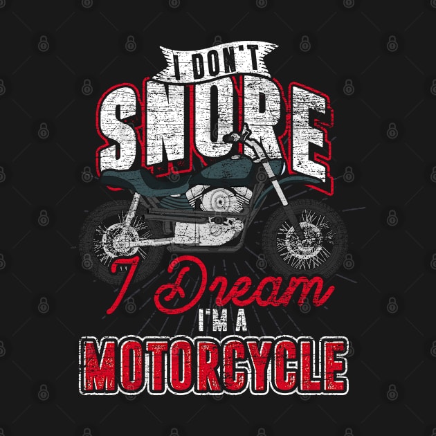 Motorbike Biking Motorcycle Lover Funny Biker by ShirtsShirtsndmoreShirts