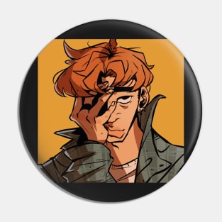 ZICO artist portrait Pin