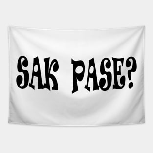 SAK PASE - IN BLACK - FETERS AND LIMERS – CARIBBEAN EVENT DJ GEAR Tapestry