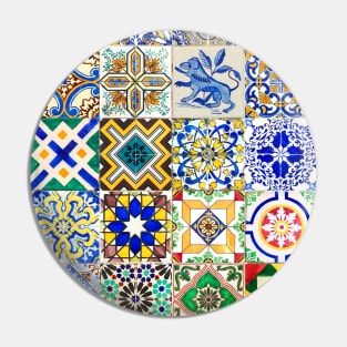 Azulejo — Portuguese tilework #21 Pin