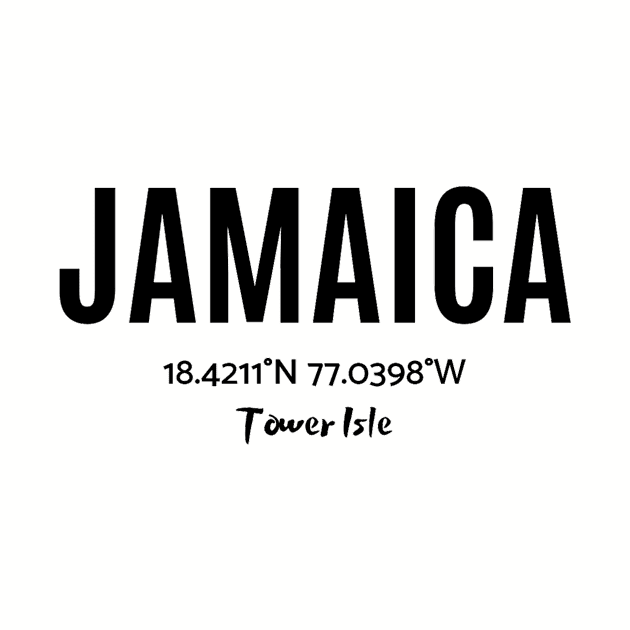 Jamaica Tower Isle w/Coordinates by DAPFpod