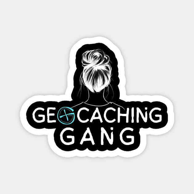 Geocaching Girl Gang Magnet by The WYLD Tribe