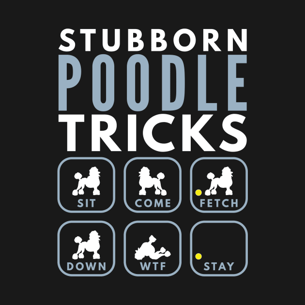 Stubborn Poodle Tricks - Dog Training by DoggyStyles