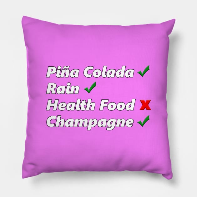 Piña Colada Song Pillow by Rollin' Son
