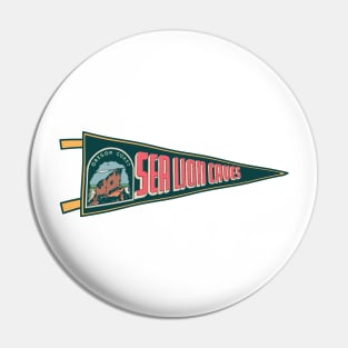 Sea Lion Caves Pennant Pin