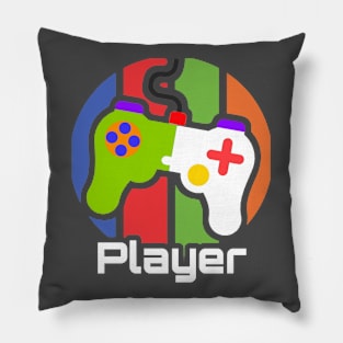 Gamer Player Merch Pillow